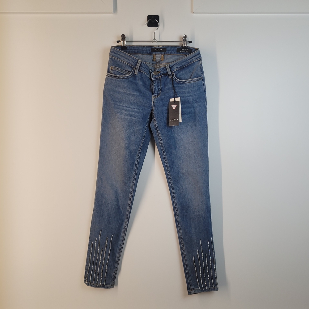 GUESS Marilyn Skinny Low Jeans - Size 27 x 29